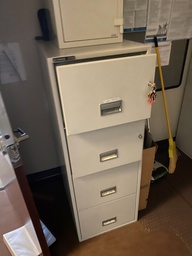 [#D11-7] Steelcase 4-Drawer File Cabinet