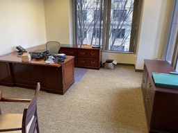 [#E7-15] Wood U-Shaped Desk