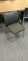 [#B8] Black and Brown Chair