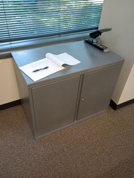 [#D19-33] Storage cabinet small metal