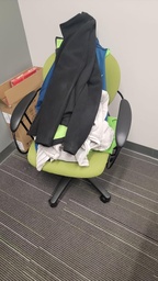 [#B13-40] Green Task Chair - fair