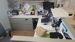 [#E6-96] L-Shaped Desk