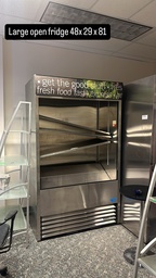 [#G7-8] Large Open Fridge