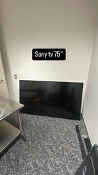 [#H16-36] Sony TV 75" (no power cable)