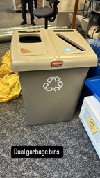 [#G4-51] Duo Garbage Bin