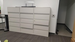 [#D12-20] Lateral File Cabinets - 5 drawer
