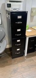 [#D11-6] 4 drawer file cabinet - 15”x22”x52”