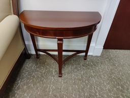 [#C11-412] End Table Half Round 28x18x25