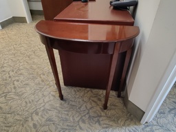 [#C23-236] Half Round Table 30x11x30