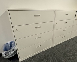 [#D10] 4 drawer lateral files