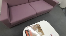 [#C3-6] White canteen coffee table