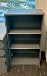 [#D2-3] Metal Bookcase (24x15x40)