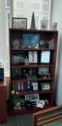[#D4-4] Wood Bookcase (36x15x66)