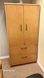 [#D20-73] Maple Cabinet