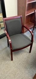 [#B9-72] Side Chair -Grey Cushion