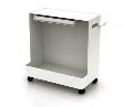 [#C1-25] White Radii Caddys with Shelves