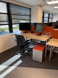 [#E10-9] Knoll Sit Stand (double sided)