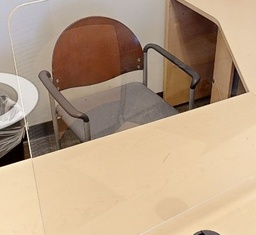 [#B8-11] Grey Seat Side Chair