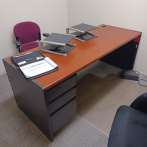 [#E4-160] Metal Desk (75"x30")