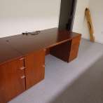 [#E4-203] 2-Ped Desk (3'x6')