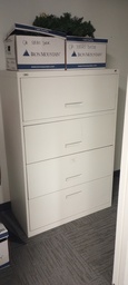 [#D10-34] 4H lateral metal filing cabinet