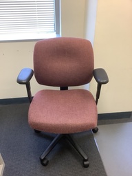 [#B13-50] Desk Chair - Burgundy / Black