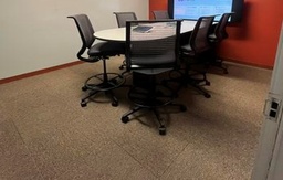 [#D12-58] Hard Huddle Table - Standing 96" x 36"