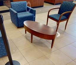 [#C3-6] Oval Coffee Table