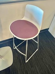 [#B1-26] Bar Stool - Magenta Enea