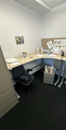 [#E10-86] Adjustable Height Return (LH) 46” x 71”