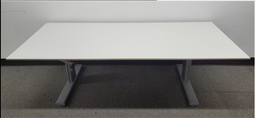 [#E10] Crank Sit-Stand Desk, Steelcase, 60x30, White