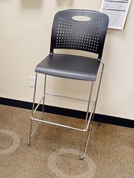 [#B1] Tall Black Stool