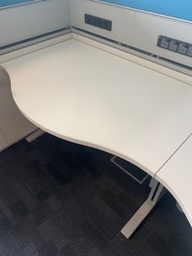 [#E1-2] Ergonom Adjustable Wave desk, 120cm x 78cm