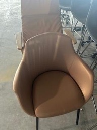 [#B8-77] Tan Side Chair