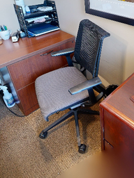 [#B13-14] Task Chair, Grey (Steelcase)