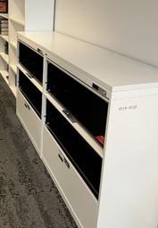 [#D8-2] Artopex 3-drawer file cabinets, with digital lock pads