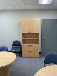 [#D4-137] Wardrobe Cabinet Consisting Of: 2 Lat File Drawers, 1 Shelf, 2 Door 