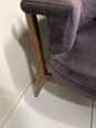 [#B12-10] Purple Cloven Chair