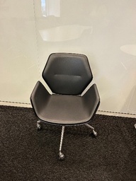 [#B8] Modern Black Chair