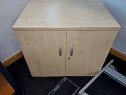 [#D19-30] Wood 2-Door Cupboard