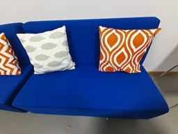 [#B6-50] Blue Double Breakout Chair