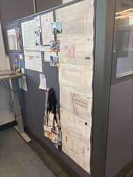 [#A4-8] Wall partition panel (without window)