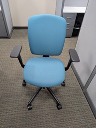 [#B13-6] Blue Desk Chairs 