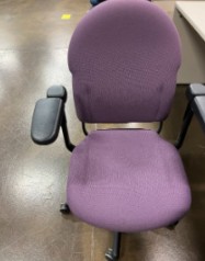 [#B13-18] Steelcase Purple Chair