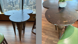 [#C2-4] Butterfly Bar Height Table