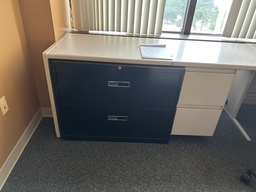 [#D6-79] 36 Black 2H Lateral File Cabinet