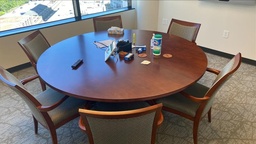 [#C5-9] Circle Conference Table