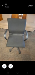 [#B8-10] Steelcase Black Chair