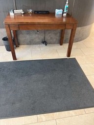 [#C11-80] Wooden Reception Table