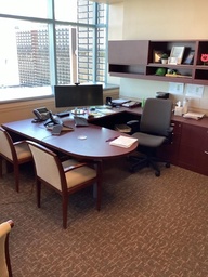 [#E9-300] U Shape Desk 66” x 102” x 66”